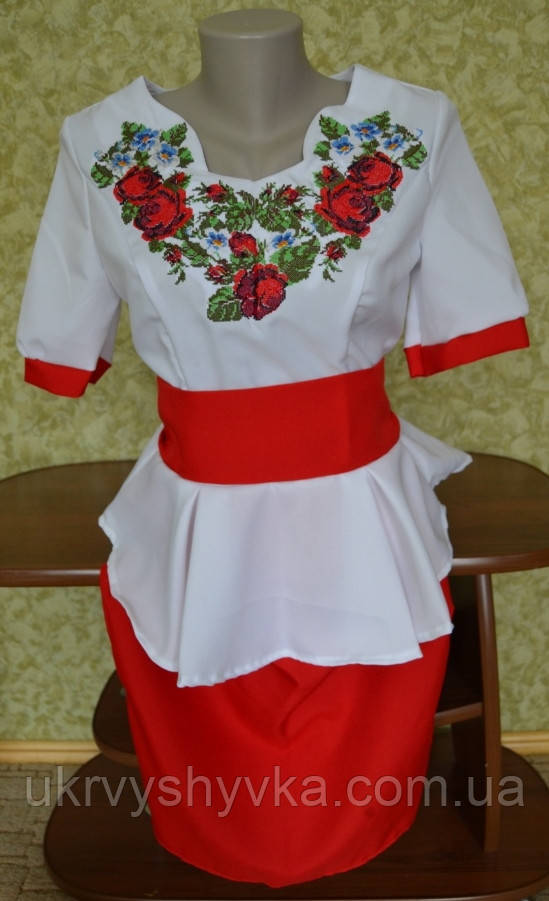 Костюм з баскою "Наталі"