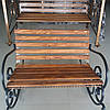 Лавка — крісло гойдалка садова 110 см розбірна, фото 3