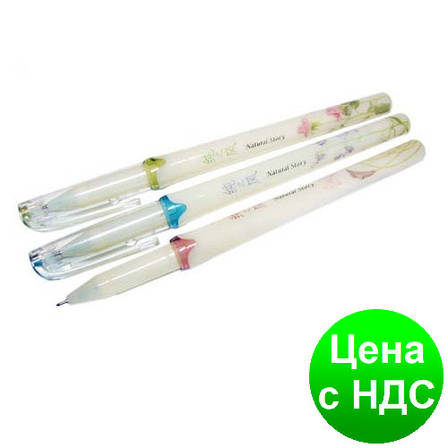 Ручка гелева Aihao AH8937 "Natural Story" синя, фото 1