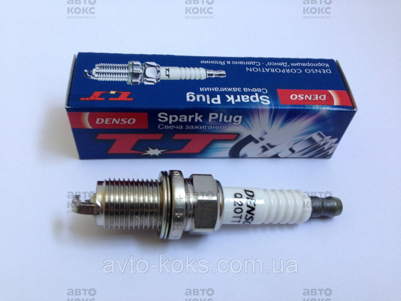 Denso Q20TT Свічки запалювання (4 шт) ВАЗ 2110-12 1,5(16V) 1,6 /1117-19 1,4(16V) 1,6 1,6(16V)/ 2170-72 1,6, фото 1