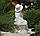 Садова фігура Пара, що цілується на лавочці 63х43х27 см Гранд Презент ССП12211 Крем, фото 6
