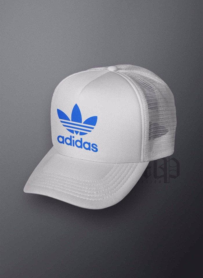 Спортивна кепка Adidas, Адідас, тракер, річна кепка, унісекс, білого кольору