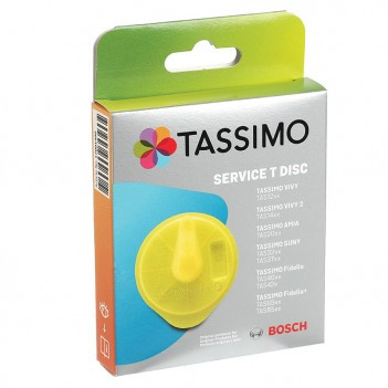 Сервисный T-DISC желтый для очистки кофемашин Tassimo Bosch ᐉ купить в ...