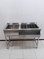 Станція бармена з нержавіючої сталі 1200х500х850