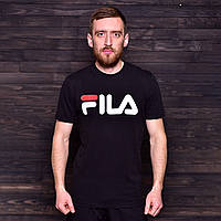 Чоловіча спортивна футболка FILA, чорного кольору