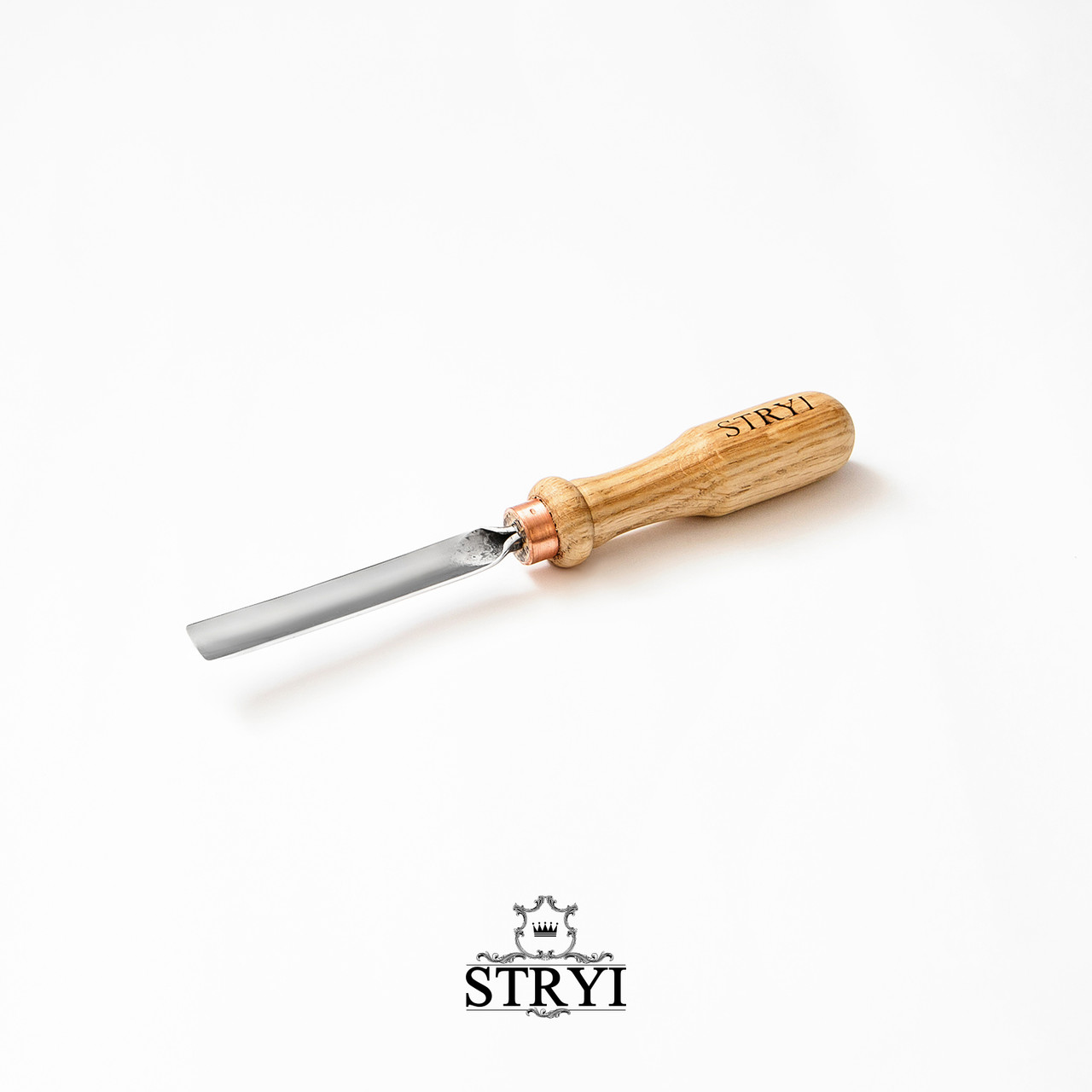 Стамеска полога 15 мм STRYI Profi для різьби по дереву, арт. 100715, фото 1