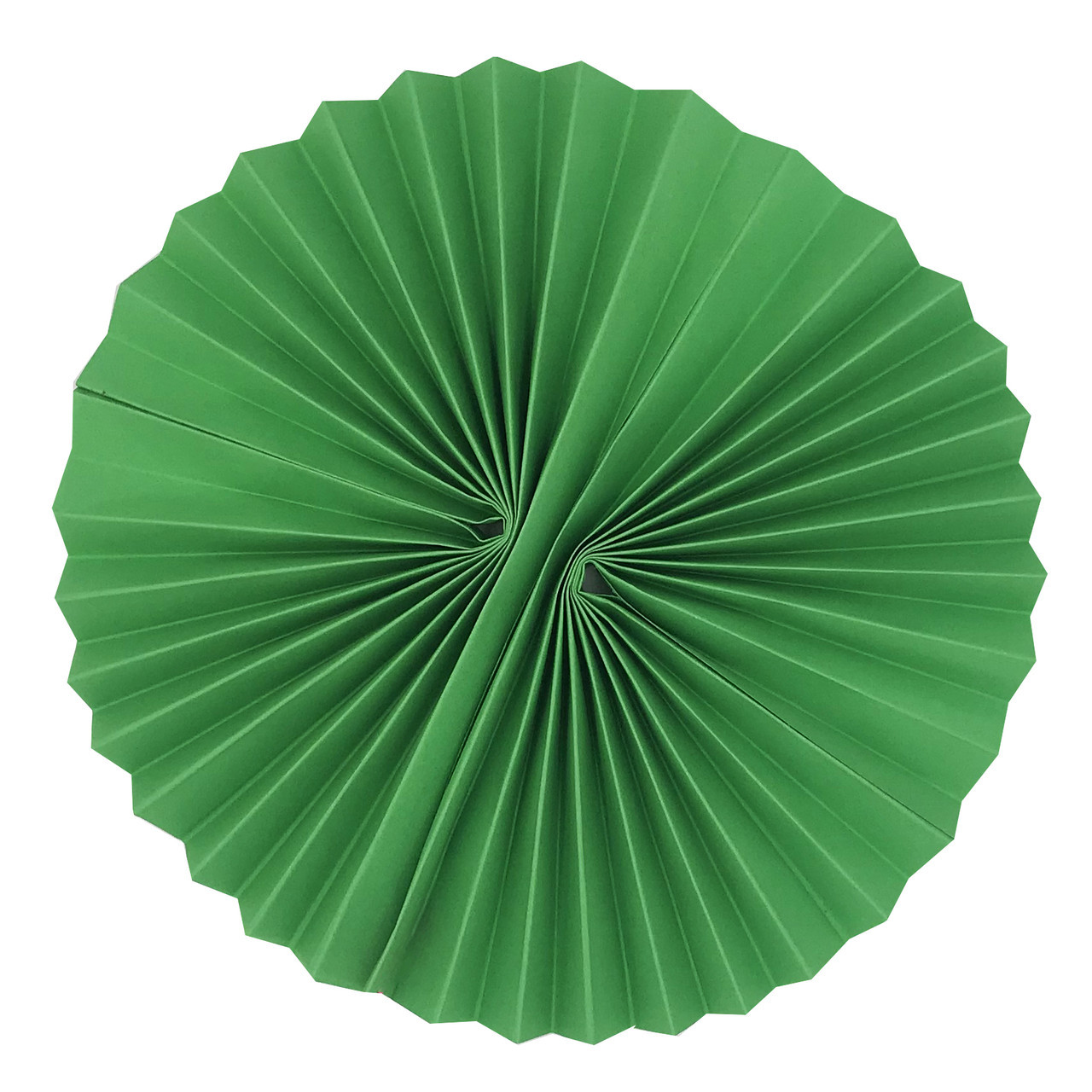 Паперовий віял 25 см трав'яний, фото 1