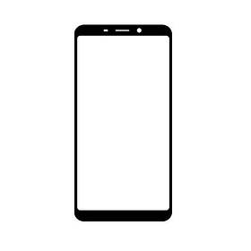 Корпусне скло на Meizu M6s чорне