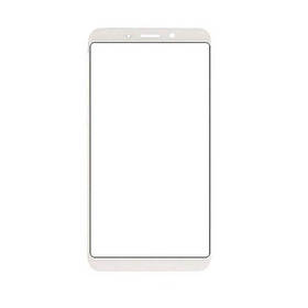 Корпусне скло на Meizu M6s біле