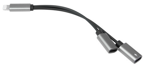 Кабель перехідник Lightning — на 3.5 мм AUX + Lightning для iPhone, фото 1