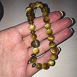 Браслет з котячим оком котяче око - браслет-оберіг, фото 2