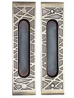 Ручка для розсувних дверей Safita LE 4083 D AB бронза