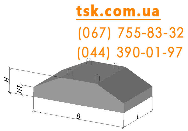 Фундаменты ленточные (ФЛ) 24.12-2 - фото 2 - id-p63149806