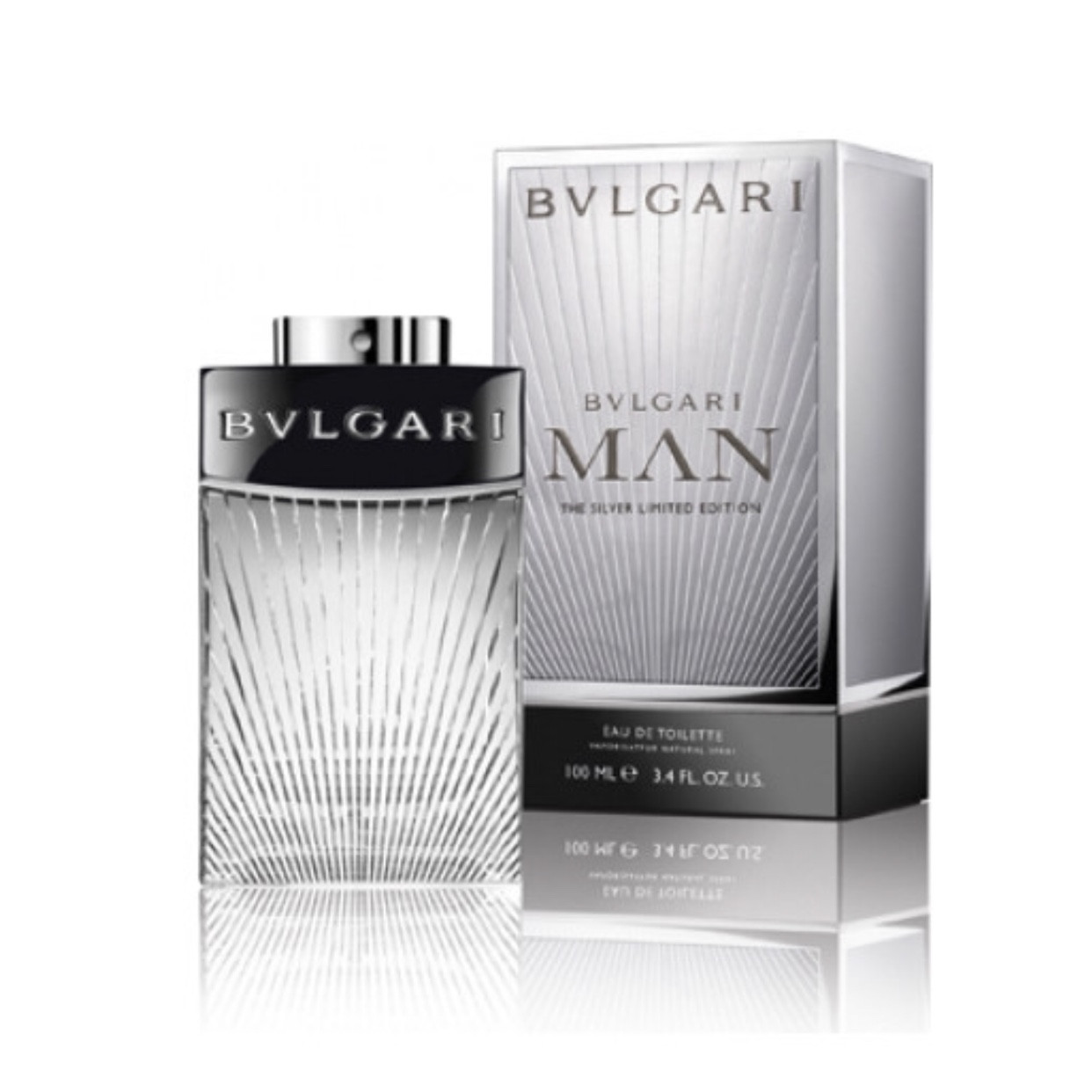 Елітна туалетна вода Bvlgari Man Silver Limited Edition 100ml оригінал, деревно-східний аромат, фото 1