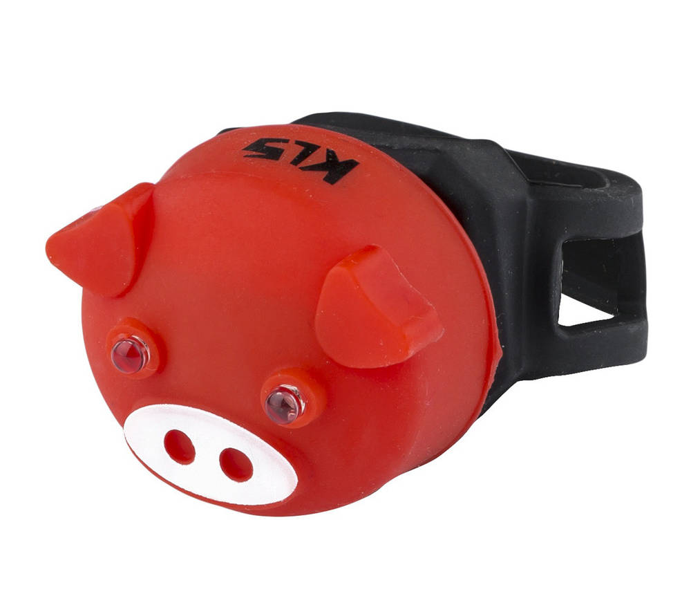 Мигалка задня KLS PIGGY Red, фото 2
