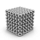 Конструктор-головоломка Neocube 216 кульок Silver, фото 3