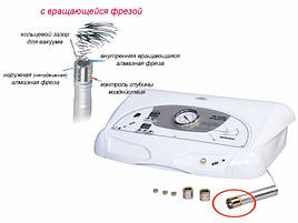 Апарат для алмазної мікродермабразиї мод. 6600 з обертальною фрезою