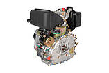 Двигун Grunwelt GW178FE for1100 (вал ШЛИЦИ), дизель 6.0 к.с., Ел/ст., фото 5