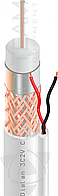 Коаксиальный кабель Dialan 3С2V Cu 0.5 мм 48w+2x0.5 Premium (с питанием) 75 Ом 100м