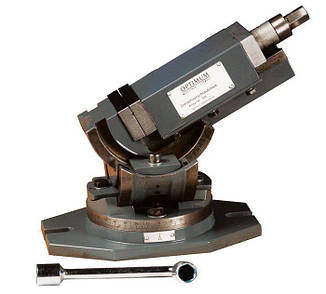 Лещата верстатні трьохосьові Optimum MV3-75