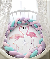 Овальне \ кругле ліжко трансформер на маятнику + МАТРАЦ В ПОДАРУНОК!