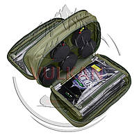 Сумка для рыбацких аксессуаров Trakker NXG Combi Rig Pouch