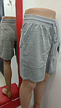 Шорти чоловічі сірі трикотажні, фото 3