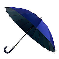 Женский зонт-трость, полуавтомат от Toprain, синий (хамелеон), 01002-1