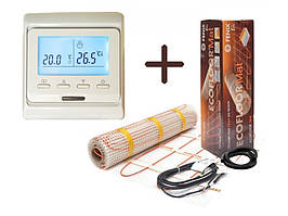 Нагрівальний мат Fenix LDTS 12130-165 ( 0.45 м2) з Програмованим терморегулятором