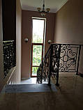 Ковані перила для сходів, балкона, в класичному стилі., фото 7
