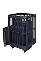 Дров'яна піч PAL PL-37 KSIL anthracite Лавра, фото 2