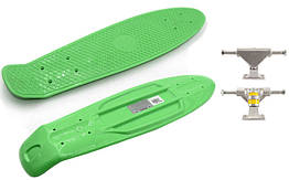 Дека, Дошка для Скейта Пенні Борд Penny Fish Skateboards 01 + підвіска Зелена