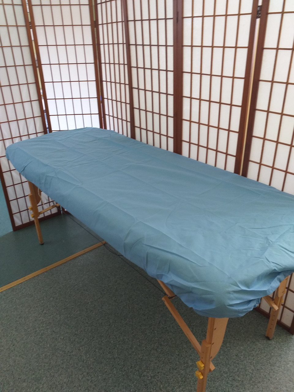 Чохол на кушетку(спанбонд пл. 70) блакитний