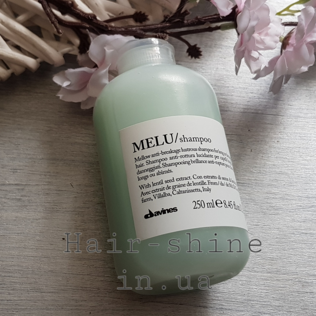 Шампунь Мелу для запобігання ламкості Davines Essential Haircare New Melu Shampoo 250ml