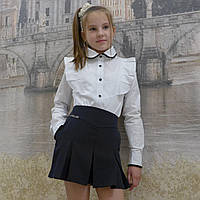 Школьная юбка-шорты для девочек, р-ры 30 - 40