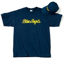 Оригінальний комплект Boeing Blue Angels Hat & T-shirt Set (Navy)