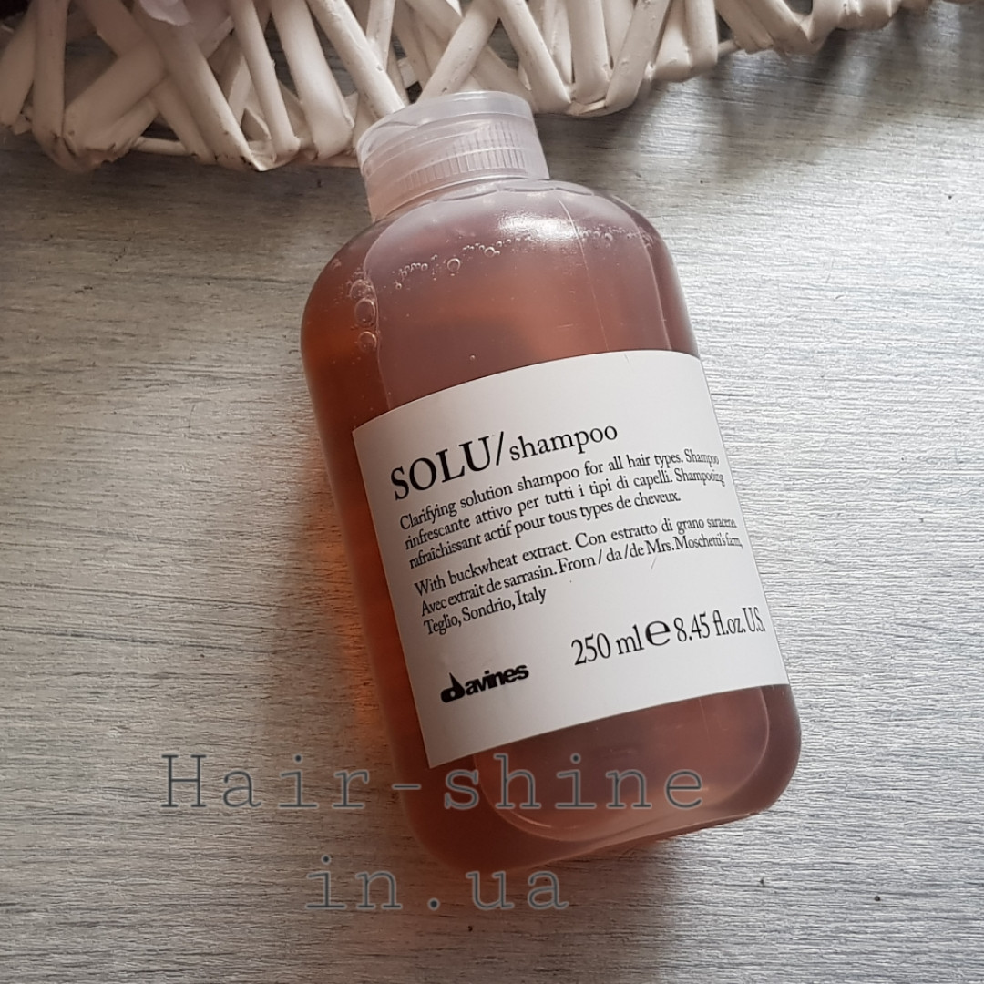 Шампунь глибокого очищення Davines Solu Shampoo 250 ml