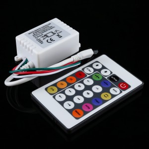Контролер для RGB світлодіодних модулів OEM SPI Dream Color IR 24 кнопки, 80 діодів