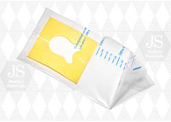 Сечоприймач JS дитячий (для дівчаток) на липучці, 100 мл (100 шт)