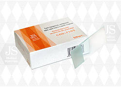 Скло предметне JS шліфований край із полем для запису №50