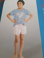 Шикарна дитяча бавовняна піжама від Supergirl, Німеччина, розмір 122-128 см, стик
