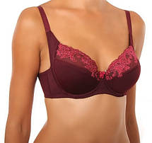 Гладкий бюст у м'якій чашці Д. Diorella 33839D. Різні кольори. Оптом., фото 5