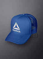 Спортивна кепка Reebok, Рібок, тракер, річна кепка, чоловіча, жіноча, синього кольору,