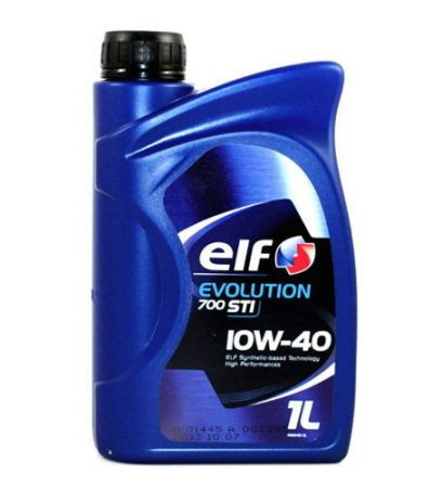 Моторна олива ELF 10W40 EVOLUTION 700 STI (ACEA A3/B4, API SL/CF) 1L напівсинтетика