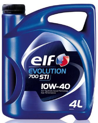 Моторное масло ELF 10W40 EVOLUTION 700 STI ( ACEA A3/B4 , API SL/CF ) 4L полусинтетика - фото 1 - id-p102041501