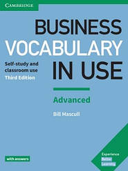 Business Vocabulary in Use Advanced 3rd Edition with answers