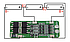 Модуль защиты Li-Ion 18650 3S 20A. 12.6 В, фото 2