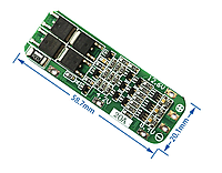 Модуль защиты Li-Ion 18650 3S 20A. 12.6 В