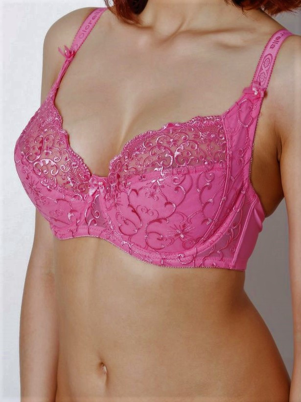 Ажурний бюст в чашці Д. Diorella 35202D. Різні кольори. Оптом.