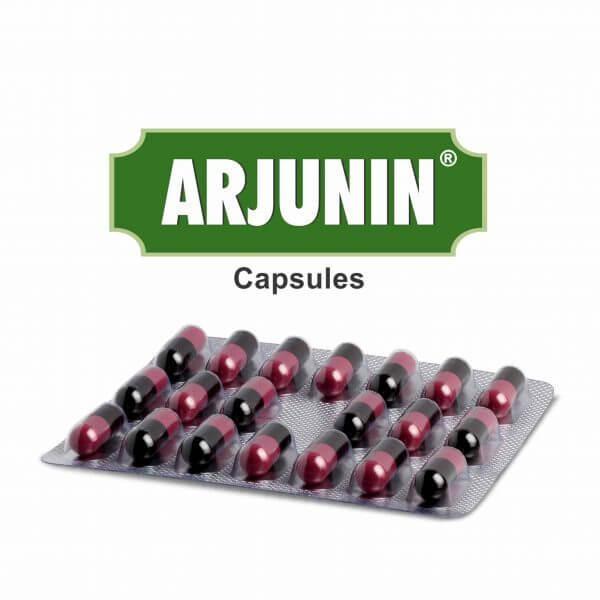 Арджунін (Arjunin, Charak Pharma), 20 капсул, фото 1
